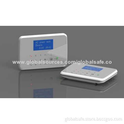 SMS alert control GSM network video alarm system with multi-safety